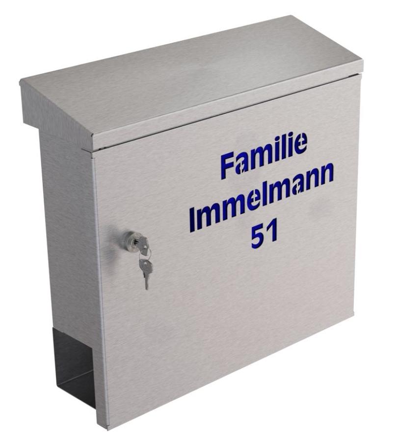 Briefkasten_personalisiert_Blau_schraeg